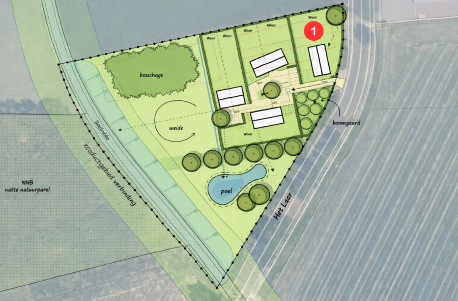 Het Laar kavel 1 0ong, Maarheeze