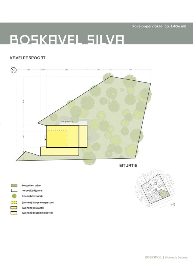 Bouwkavel Silva - Bosrijk Wonen in Warande 0ong, Deurne